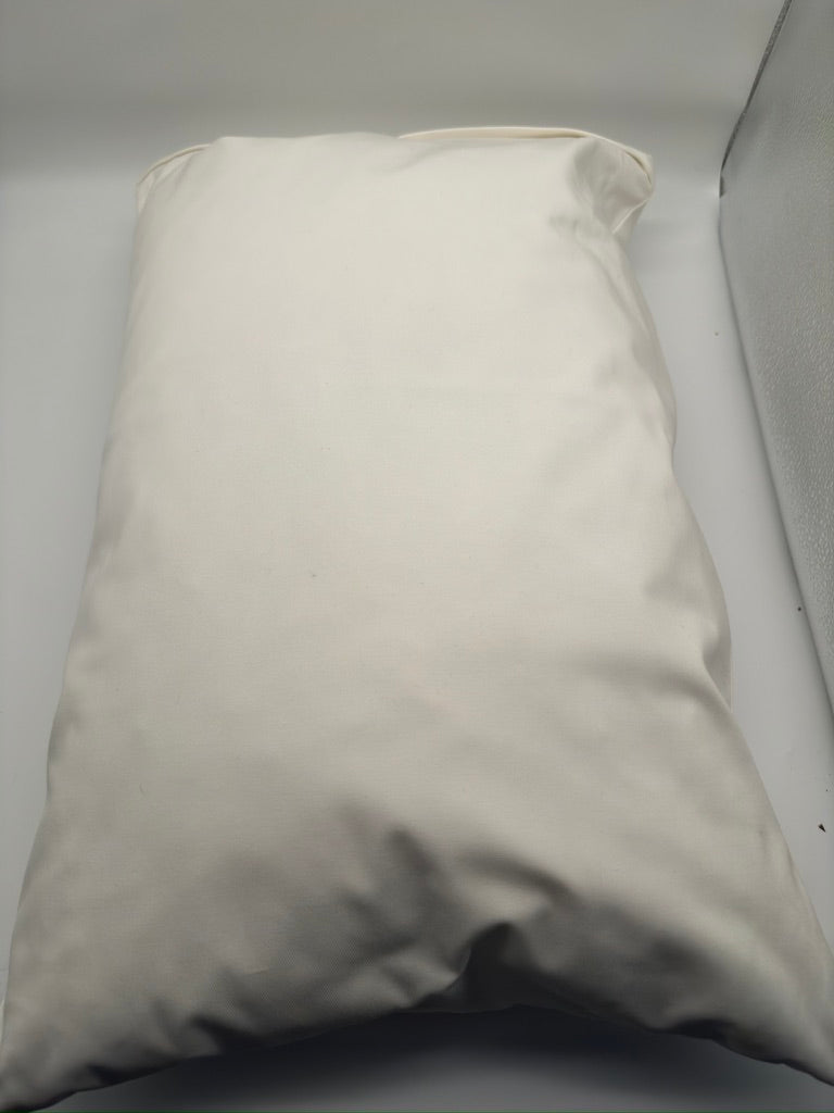 Zirbenkissen 40x80 mit Schafswolle und seperater Kammer mit Zirbenspäne und Reißverschluss