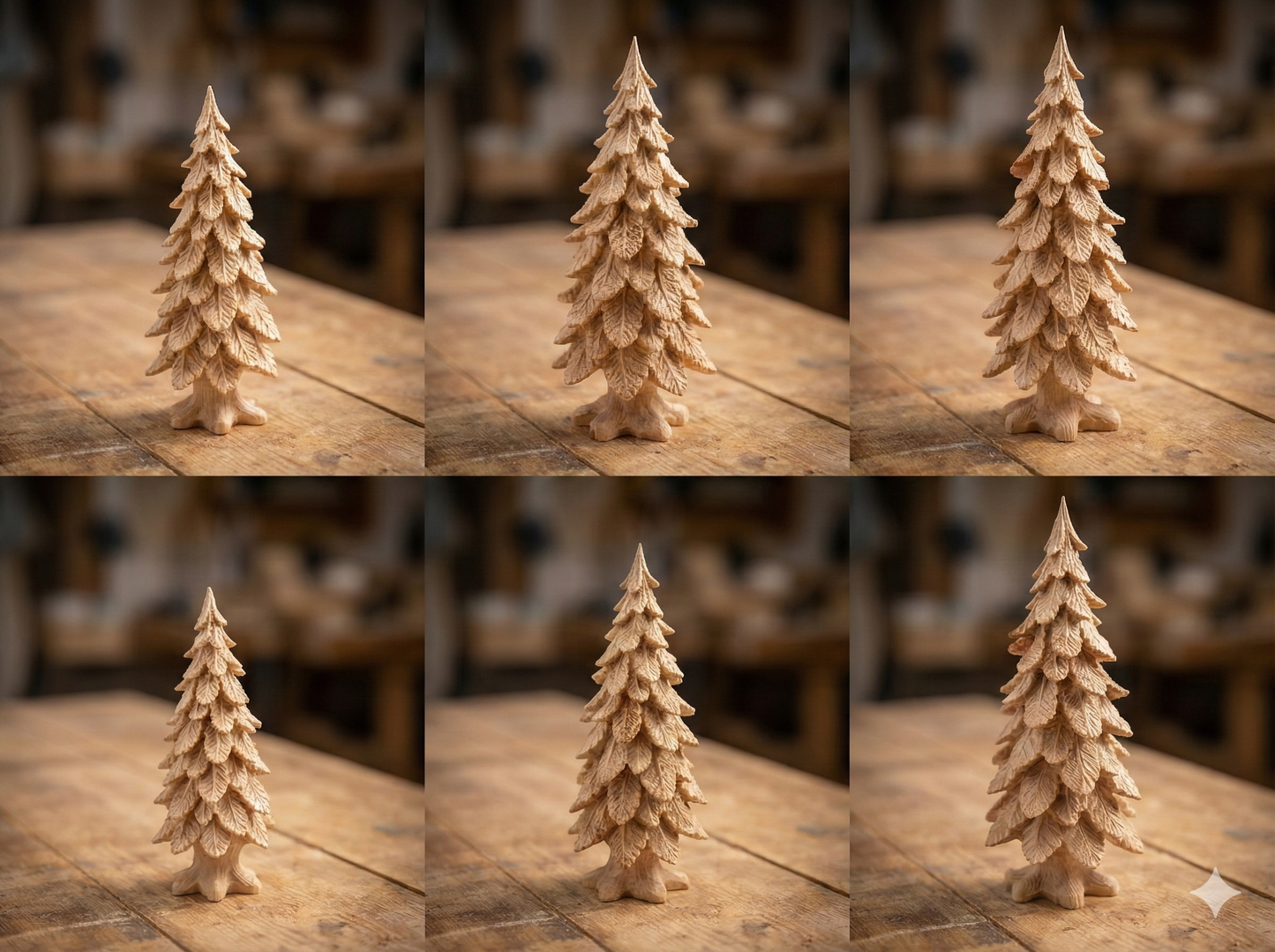 Tannenbäume aus Zirbe erhältlich in 6 Größen