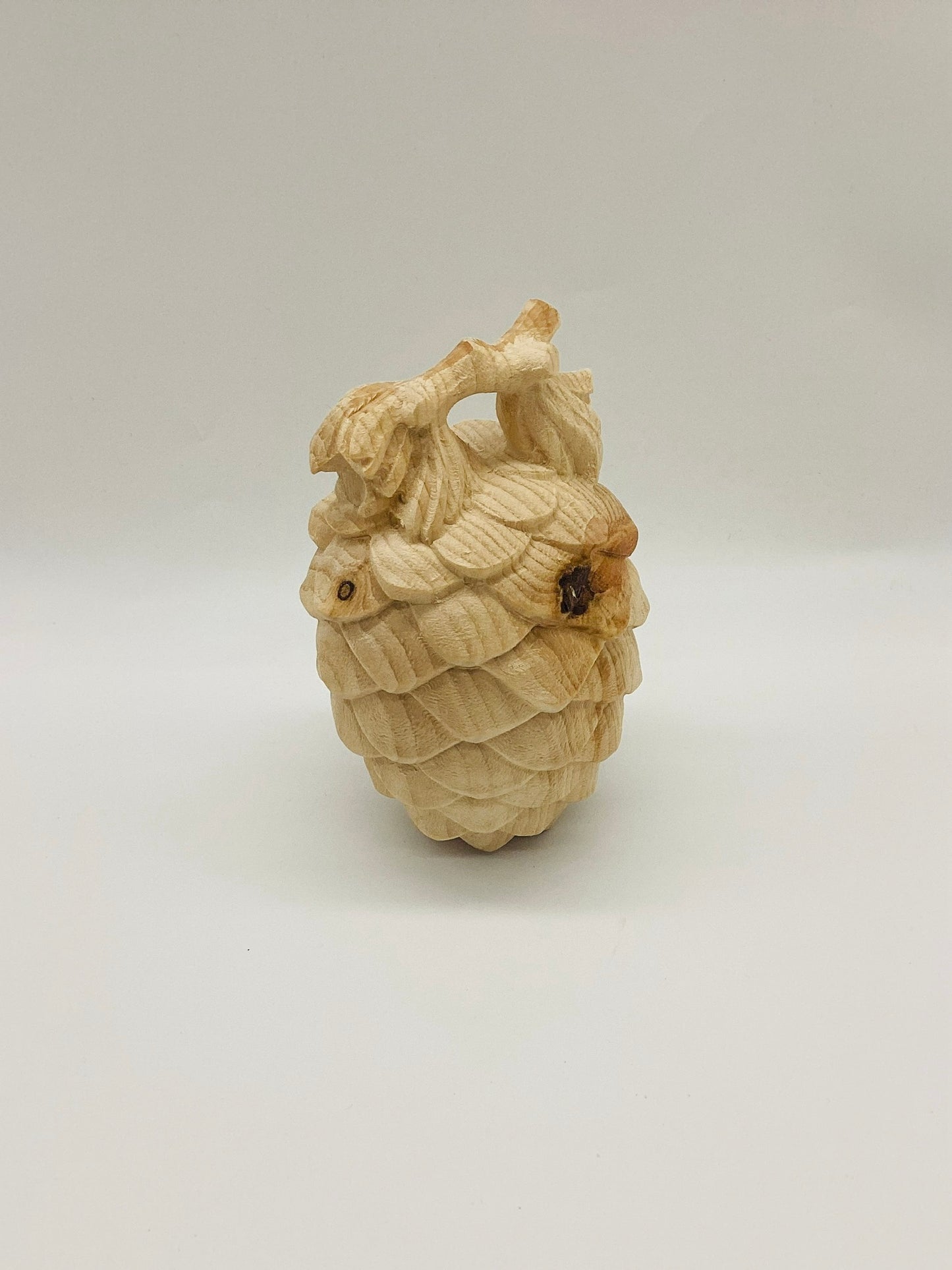 Stone pine ball 7cm - made of Tyrolean stone pine wood optionally with coaster