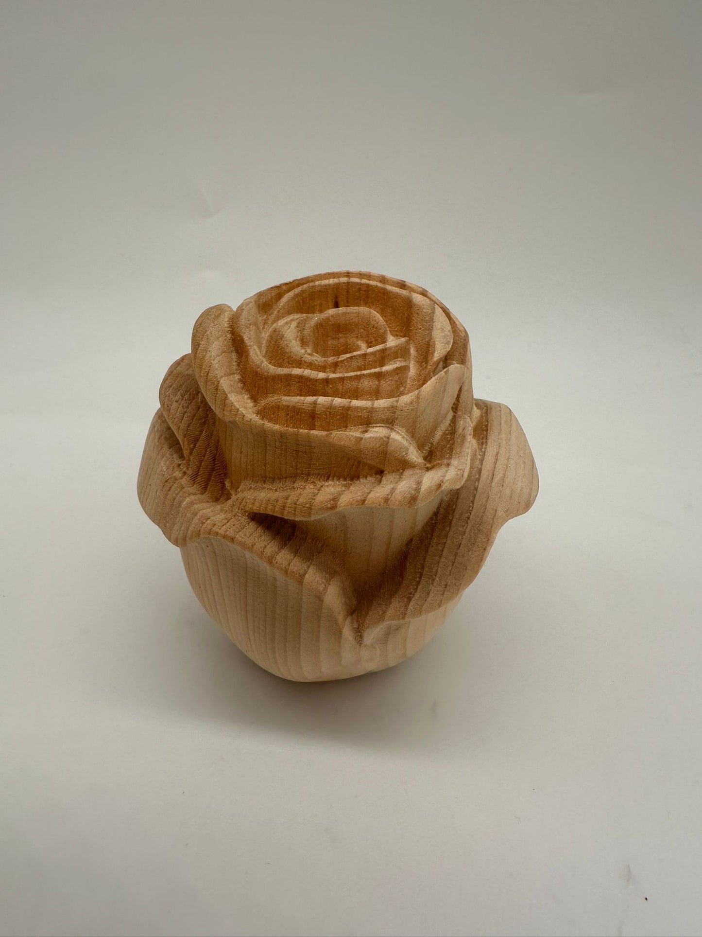 Stone pine rose made from Tyrolean stone pine wood - available in 2 sizes