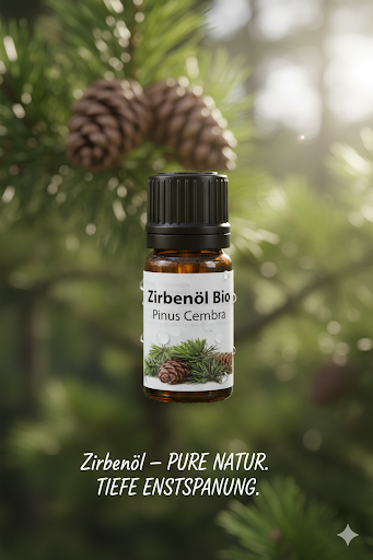 Bio Zirbenöl  (erhältlich in 5 ml & 10 ml)